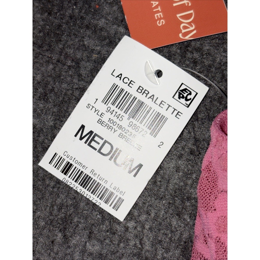 2X State Of Day Intimates Lease Brawl's Red Berry Medium - Picture 5 of 6